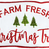 4"x10yd White Farm Fresh Trees Ribbon - view 4 of 4