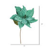 Vickerman 22" Poinsettia Aritificial Christmas Pick - view 2 of 3