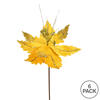 Vickerman 12" Poinsettia Aritificial Christmas Spray - view 3 of 3