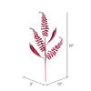 Vickerman 33" Fern Leaf Glitter Aritificial Christmas Spray - view 2 of 3