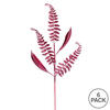Vickerman 33" Fern Leaf Glitter Aritificial Christmas Spray - view 3 of 3
