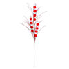20" Red/White Pom Spray 6/Bag - view 1 of 2