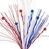Vickerman Red/White/Blue Glitter Berry Spray - view 2 of 4
