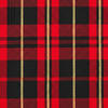 Vickerman Red, Black, and Gold Plaid with Red Dupioni Backing Ribbon - view 2 of 2