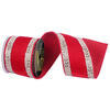 4"x5yd Velvet Jewel Trim Ribbon - view 1 of 3