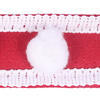 1"x10yd Dupion with Pom Pom/Trim Ribbon - view 2 of 3