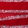5yd Velvet Red/White Sequin Trim Ribbon - view 3 of 3