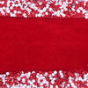 5yd Velvet Red/White Sequin Trim Ribbon - view 2 of 3