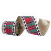 4"x10yd Multi Tartan Black White Diamond - view 1 of 3