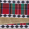 4"x10yd Multi Tartan Black White Diamond - view 3 of 3