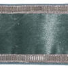 4"x5yd Velvet Luster Champagne Bead Jewel Ribbon - view 2 of 3