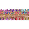 1"x10yd Multi Braid Metallic Sequin - view 2 of 3