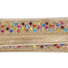 0.75"x10yd Gold Metallic Multi Jewel - view 3 of 3