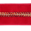 Vickerman 2.5"x5yd Velvet Drop Jewel Ribbon - view 2 of 3