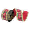 Vickerman 10yd Multi Tartan Nutcracker Button Ribbon - view 1 of 3