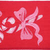 Vickerman 4"x10yd Felt Candy Cane and Bow Ribbon - view 2 of 3