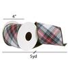 Vickerman Multi Cotton Plaid Ribbon - view 2 of 5
