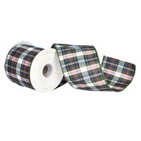 Green Dupioni Plaid