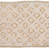 4"x5yd Ivory Ivory Sq Trim Ribbon - view 3 of 3