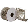 Vickerman 4" x 5yd Laser Cut Trim Ribbon - view 1 of 3