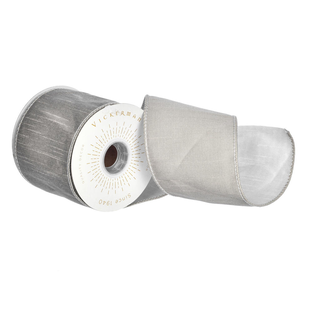 Vickerman 2.5" x 10yd Dupion Double Fused Dupion Ribbon