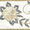Vickerman 4" x 5 yd Seqin Embellished Dupion Ribbon - view 3 of 3