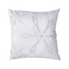 18"x18" Beaded Snowflakes Pillow - view 1 of 3