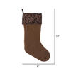 8"x19" Brocade Brilliance Stocking - view 2 of 4