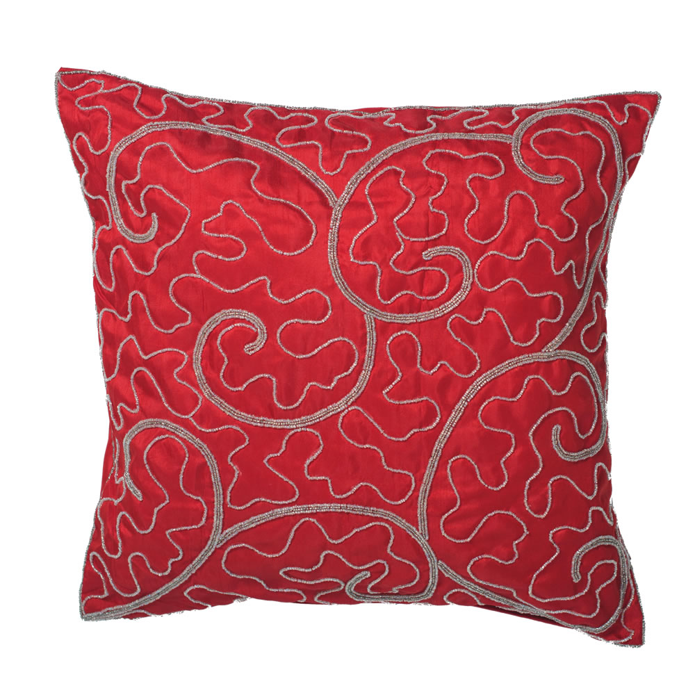 18"x18" Filigree Scroll Pillow