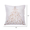 18"x18" Gold Stamped Tree Pillow - view 2 of 2