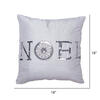 18"x18" Sequin Noel Pillow - view 2 of 2