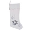 8"x19" Silver Flakes Stocking - view 1 of 3