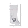 8"x19" Silver Flakes Stocking - view 2 of 3
