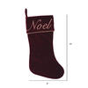8"x19" Noel Collection Stocking - view 2 of 3