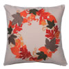 18"x18" Harvest Wreath Pillow - view 1 of 2