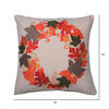 18"x18" Harvest Wreath Pillow - view 2 of 2