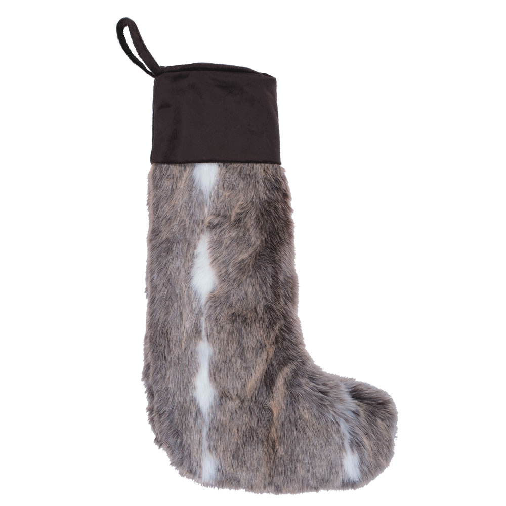 8"x19" Snow Mink Collection Stocking