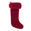Vickerman 8" x 19" Plush Velvet Christmas Stocking - view 1 of 2
