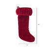 Vickerman 8" x 19" Plush Velvet Christmas Stocking - view 2 of 2