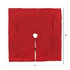 52" Red Quilt Stitch Jewel Treeskirt - view 5 of 5