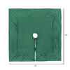 52" Green Quilt Stitch Jewel Treeskirt - view 5 of 5