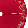 Vickerman Beaded Ornament Velvet Christmas Tree skirt - view 2 of 4