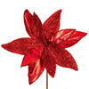Vickerman 21.5" Poinsettia Stem 6/Bag - view 2 of 4