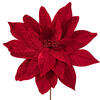 Vickerman 21.5" Textured Poinsettia Stem 2/Bag - view 2 of 4