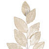 Vickerman 32" Faux Leather Pearl Leaf Spray - view 2 of 4