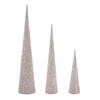 Vickerman 15"/24"/30" Silver Cone Tree 3/Assorted - view 1 of 4
