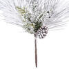 Vickerman Artificial Flocked Green Long-Needle Christmas Collection - view 3 of 4