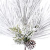 Vickerman Artificial Flocked Green Long-Needle Christmas Collection - view 2 of 4