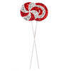 21" Red/White Sequin Lollipop 2 Asst/Set - view 4 of 5