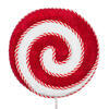 26" Red/White Velvet Lollipop 2 Asst/Set - view 3 of 5